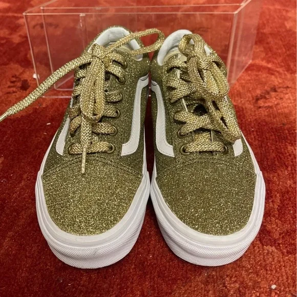 VANS Chunky Glitter Old Skool Womens Shoes - Picture 13 of 16